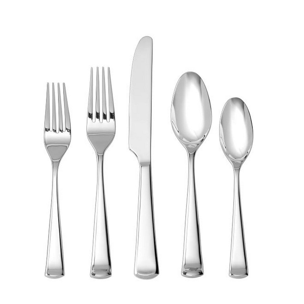 Flatware Set, 18/10 Stainless Steel Flatware